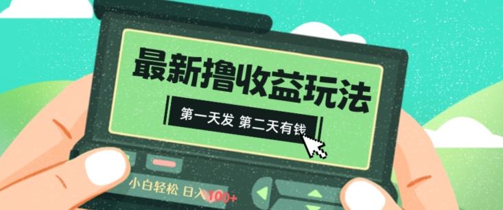 2024最新撸视频收益玩法，第一天发，第二天就有钱-87创业网