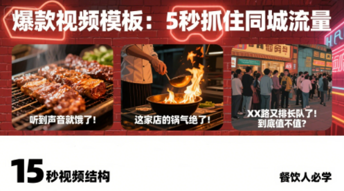 白泽老师·餐饮实体店短视频爆店-87创业网