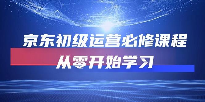 京东初级运营必修课程，从零开始学习(49节课-87创业网