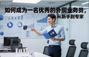 如何成为一名优秀的外贸业务员，从新手到专家-87创业网