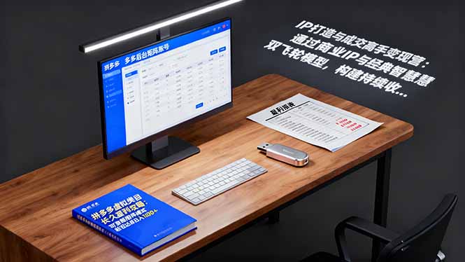 IP打造与成交高手变现营:通过商业IP+经典智慧双飞轮模型 构建持续收钱系统-87创业网