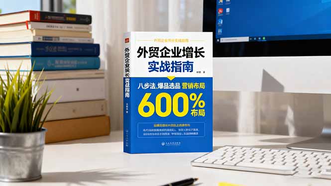 外贸企业增长实战指南，八步法、爆品选品、营销布局，业绩增长300%-87创业网