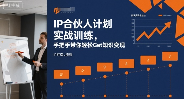 IP合伙人计划实战训练，手把手带你轻松Get知识变现-87创业网