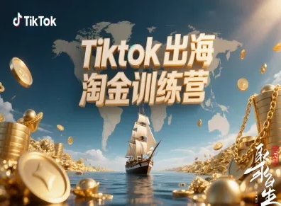 Tiktok出海淘金训练营，跨境电商TK实战变现-87创业网