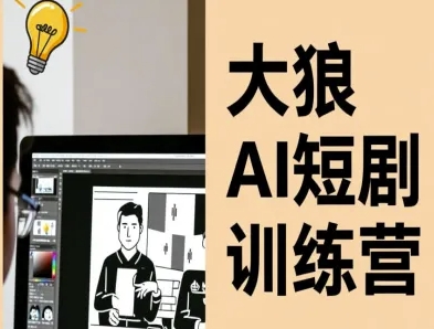 大狼AI短剧训练营-短剧课程(更新中)-87创业网