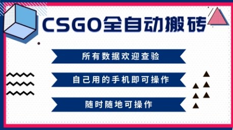 CSGO全自动搬砖，年底钱回家好项目，当天可拿到结果，新手小白轻松月入1W+【揭秘】-87创业网