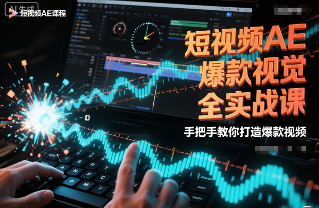 短视频AE爆款视觉全实战课，手把手教你打造爆款视频-87创业网