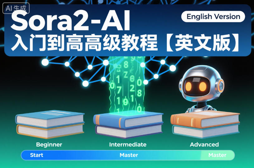 Sora2-AI入门到高级教程【英文版】-87创业网