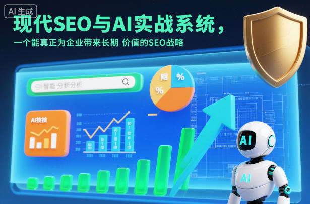 现代SEO与AI实战系统，一个能真正为企业带来长期价值的SEO战略(英语+中文字幕)-87创业网