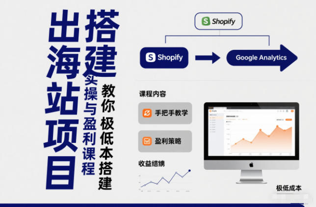 小淘出海站项目，搭建实操与盈利课程，手把手教你用极低成本搭建-87创业网