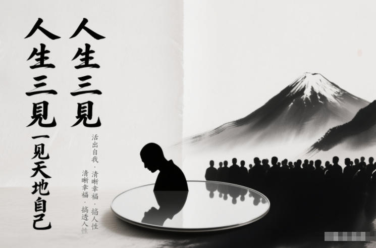 人生三见一见天地见众生见自己，活出自我拥有清晰幸福人生，搞透人性-87创业网