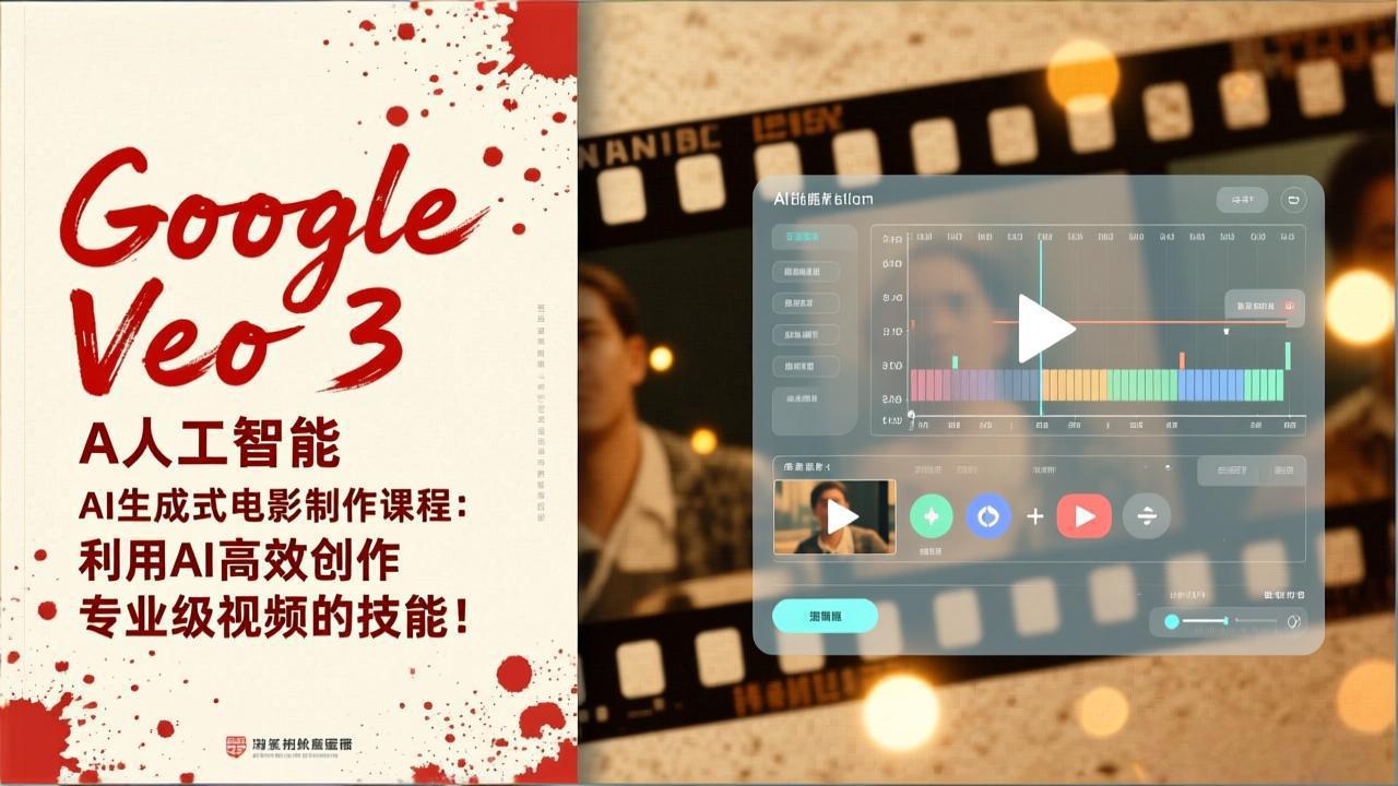 Google Veo 3人工智能AI生成式电影制作课程：利用AI高效创作专业级视频的技能！-87创业网