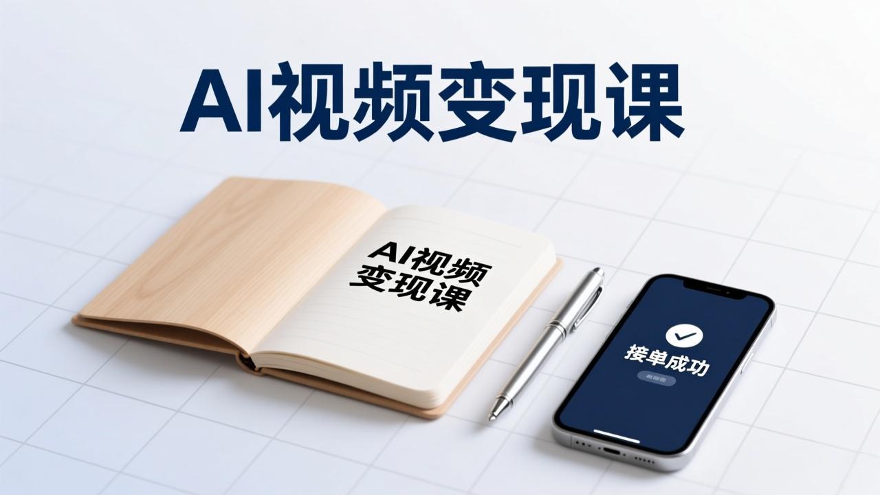 AI视频变现课，学完即可创作短片、接商单，实现副业增收，单项目报价可达千元-87创业网