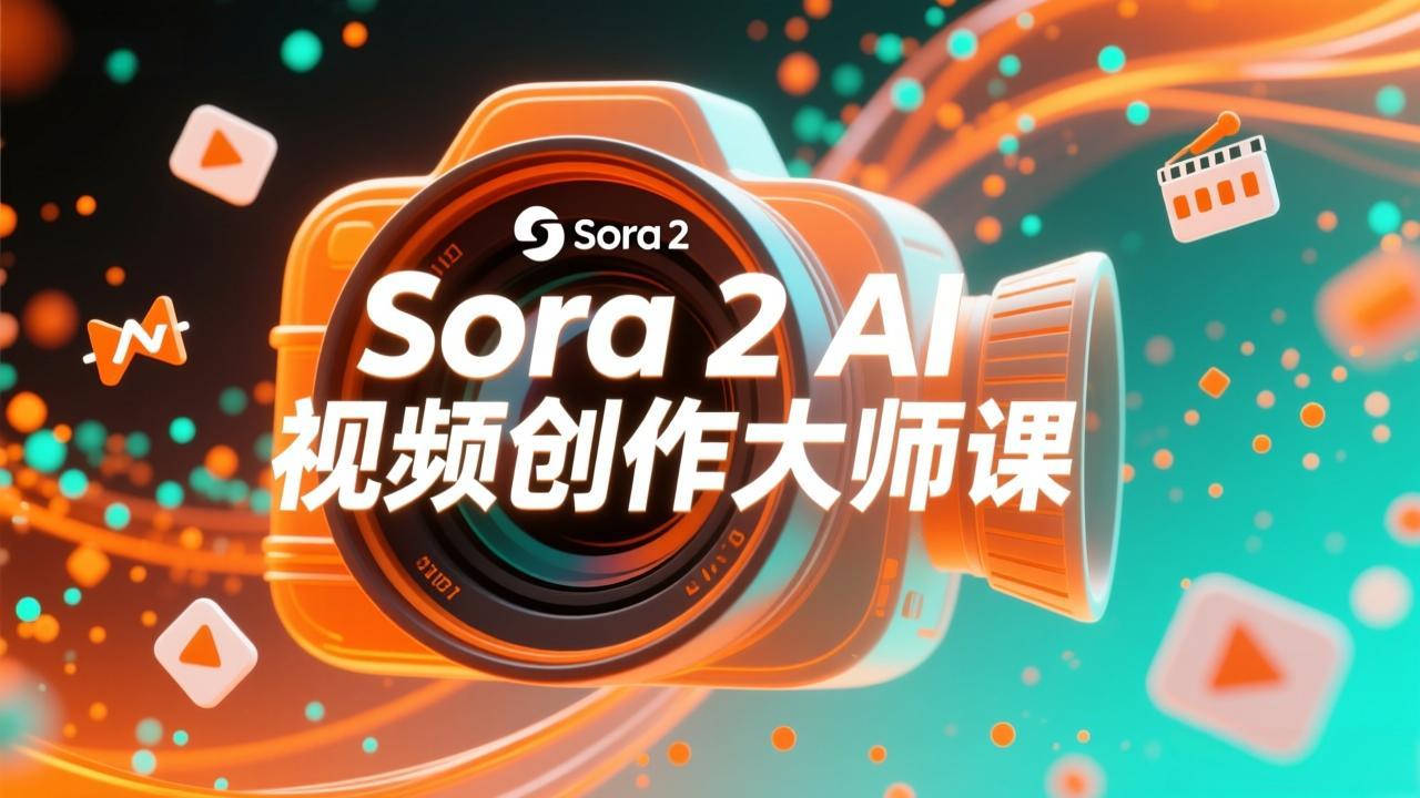 如何利用Sora 2创建流行AI人工智能视频大师班教程：掌握创作全流程，产出百万播放内容-87创业网