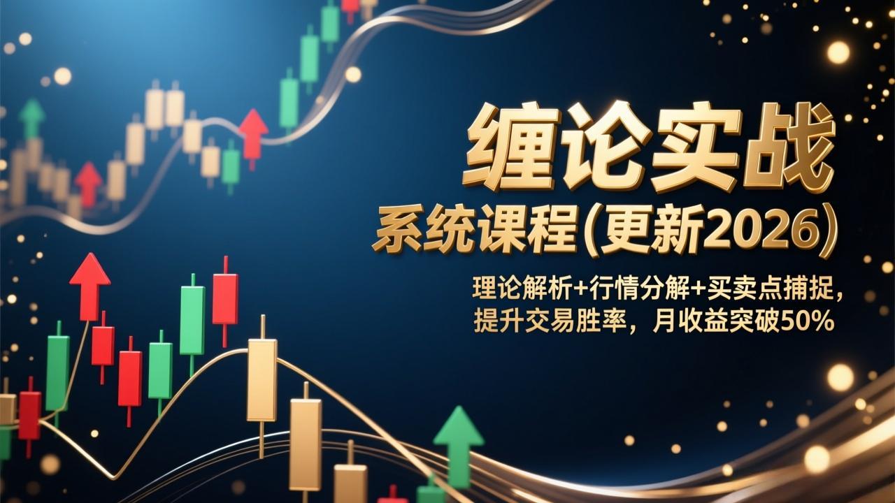 缠论实战系统课程(更新2026-87创业网