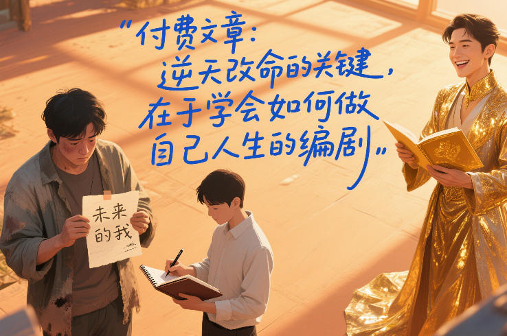 付费文章：逆天改命的关键，在于学会如何做自己人生的编剧-87创业网