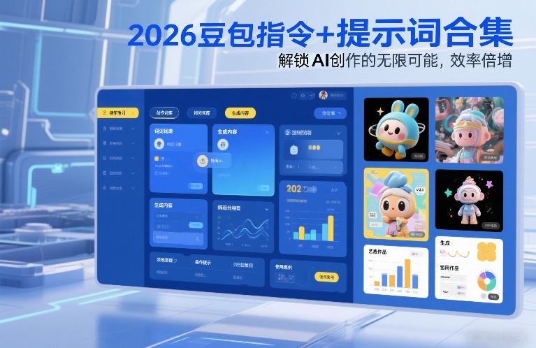 2026豆包指令+提示词合集，解锁AI创作的无限可能，效率倍增-副业终点站