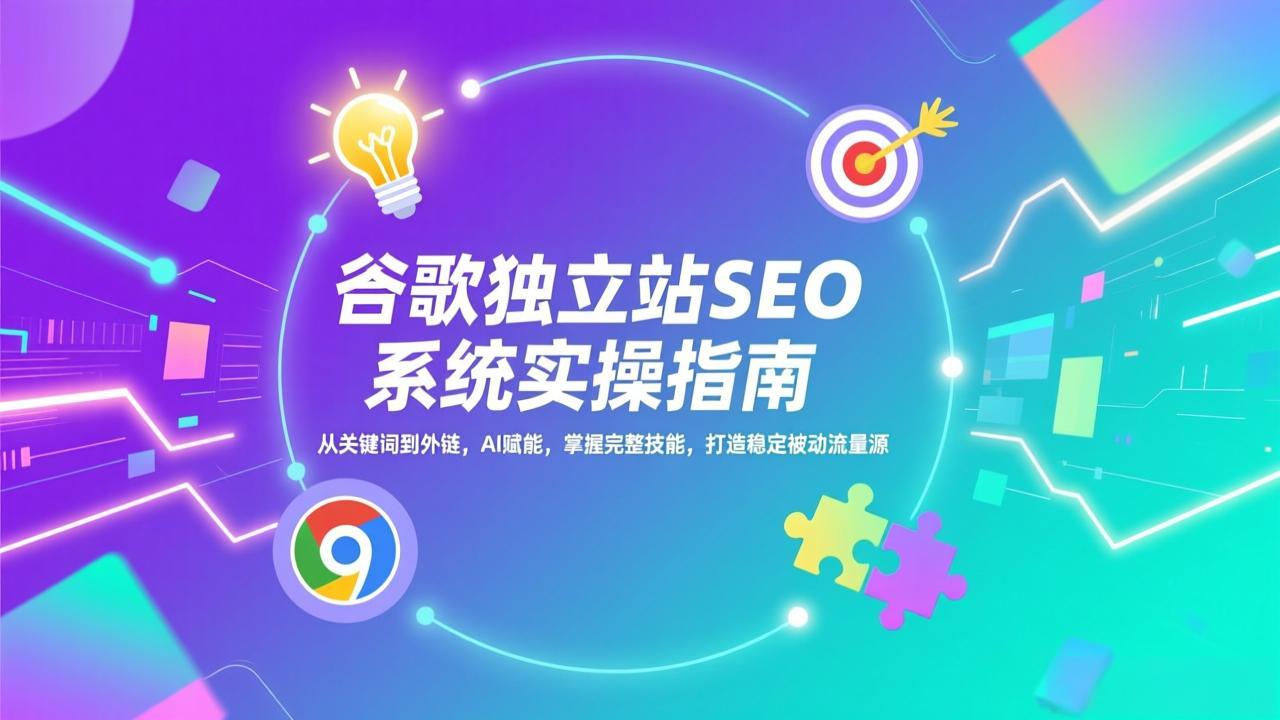 谷歌独立站SEO系统实操(更新-副业终点站