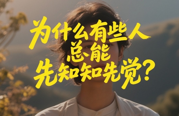 付费文章：为什么有些人总能先知先觉？-副业终点站