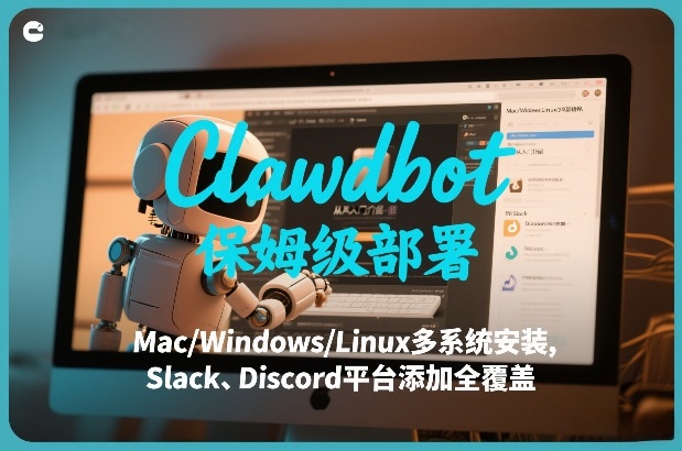 Clawdbot保姆级部署，从入门介绍、Mac/Windows/Linux多系统安装，到Slack、Discord平台添加全覆盖-副业终点站