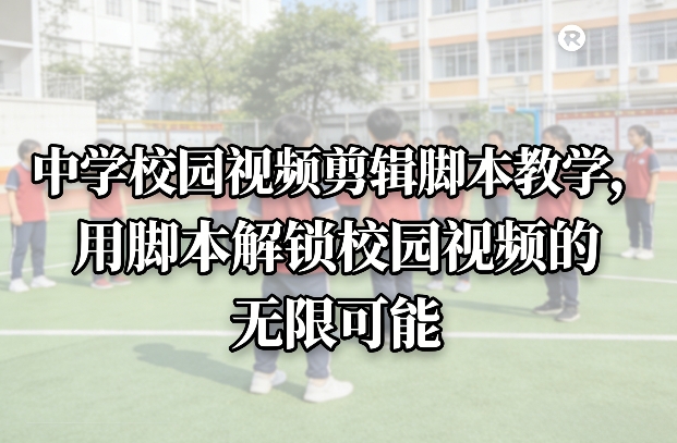 中学校园视频剪辑脚本教学，用脚本解锁校园视频的无限可能-副业终点站
