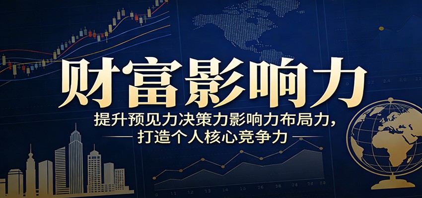 财富影响力提升，构建顶层布局思维，实现人生与事业双向升级-副业终点站