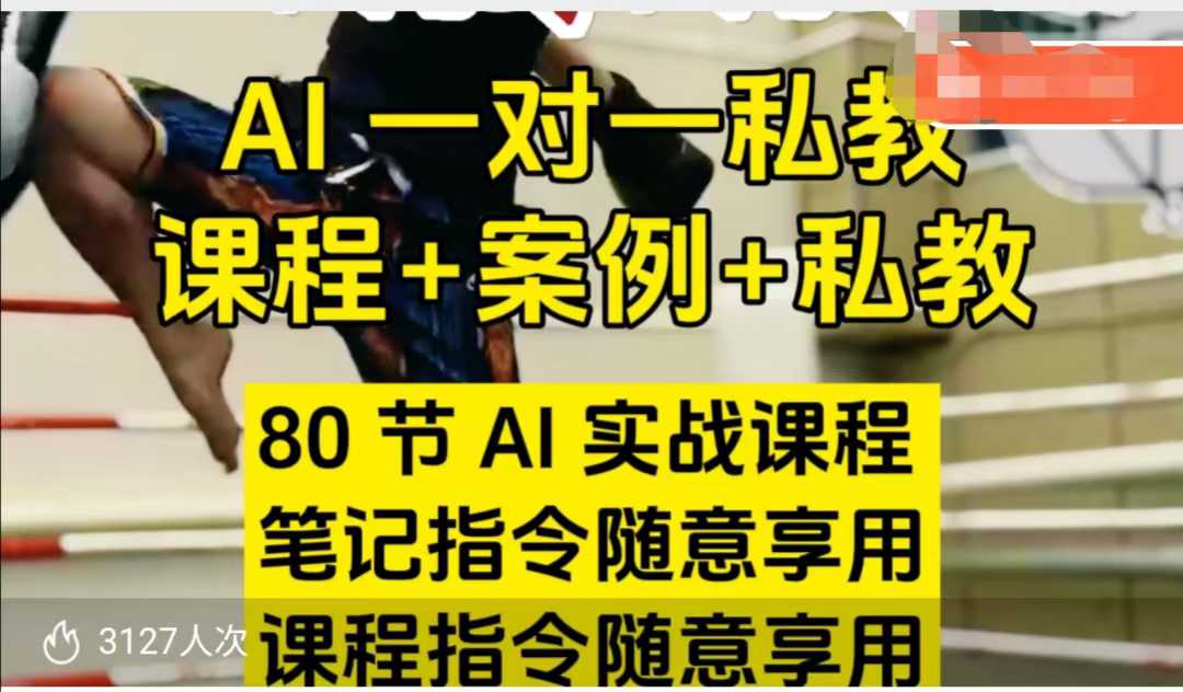 AI指令实战课，课程+案例，80节AI实战课程，笔记指令随意享用，课程指令随意享用(更新26年3月)-副业终点站