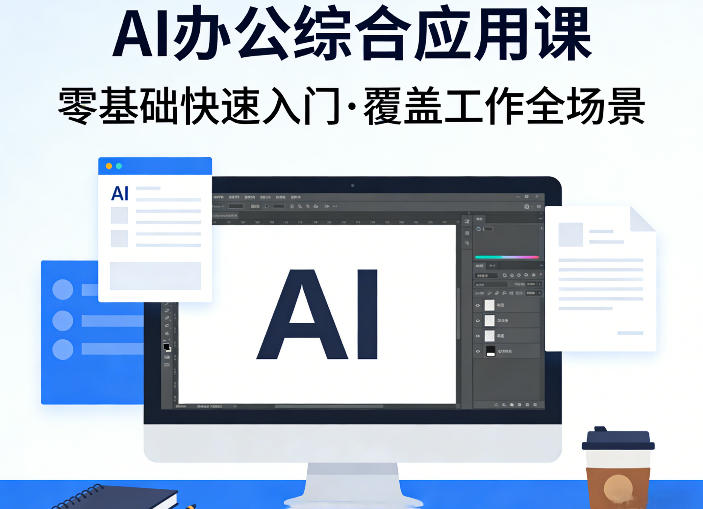 AI办公综合应用课，零基础快速入门，覆盖了工作中各种应用场景-副业终点站