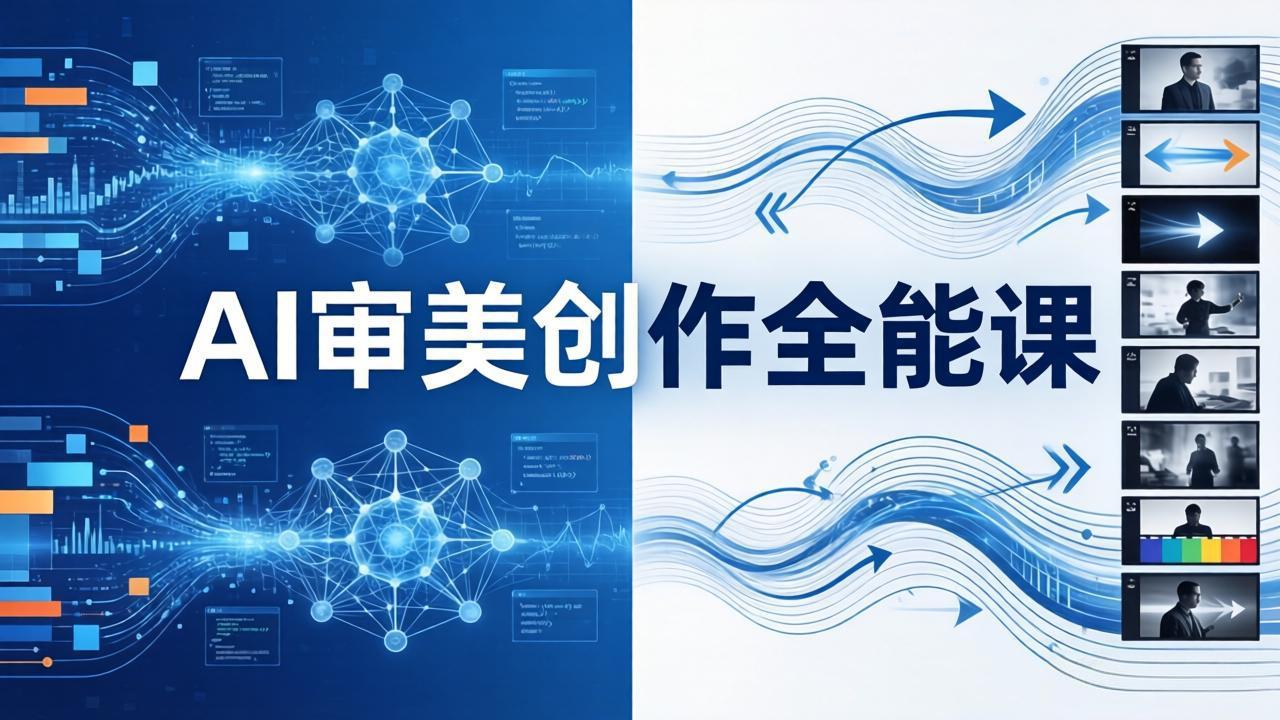 AI审美创作全能课：MJ+Seedance+模型训练+影视分镜+编剧，一站式掌握AI艺术创作-副业终点站