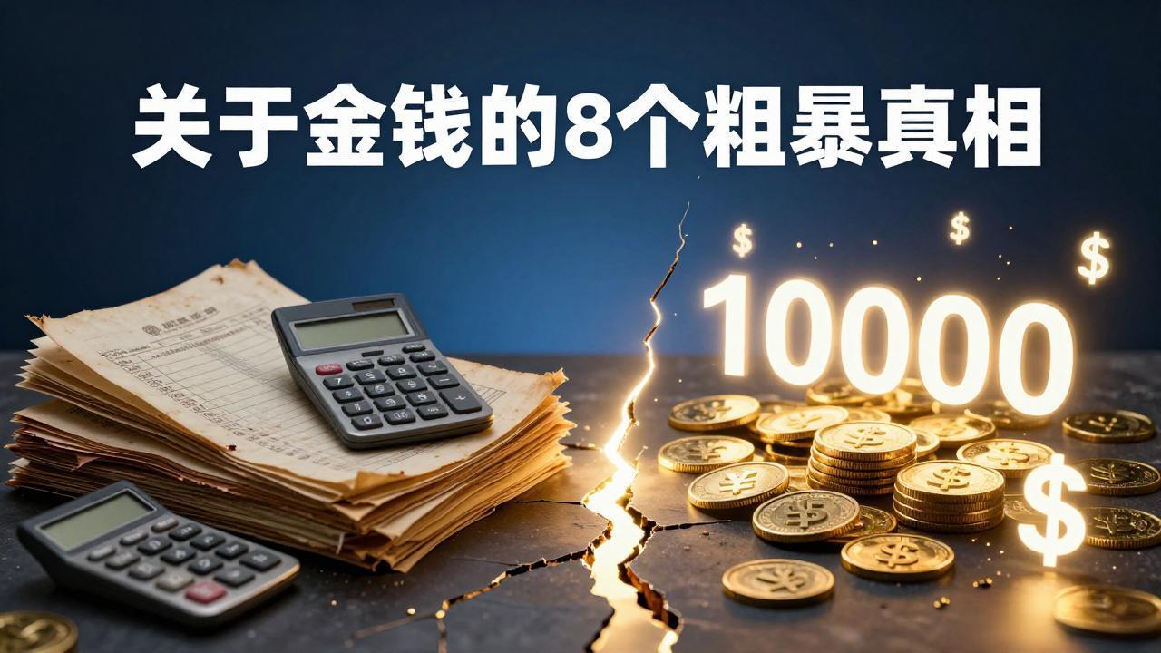 付费文章：关于金钱的 8 个粗暴真相，彻底重塑你的赚钱思维与财富认知-副业终点站