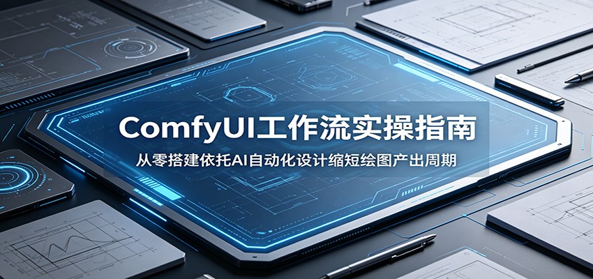 ComfyUI 工作流实操指南：从零搭建依托AI自动化设计缩短绘图产出周期-副业终点站