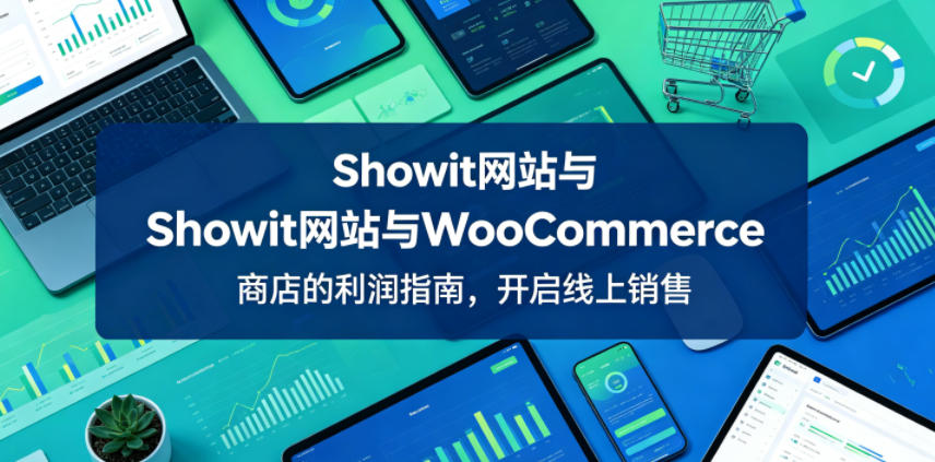 Showit网站与WooCommerce商店的利润指南，开启线上销售【原创双语字幕】-副业终点站