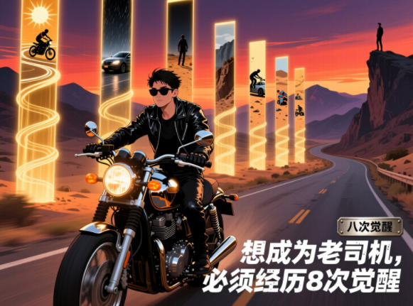 付费文章:想成为老司机,必须经历8次觉醒-副业终点站