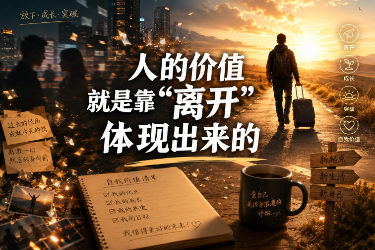 付费文章:人的价值就是靠“离开”体现出来的-副业终点站