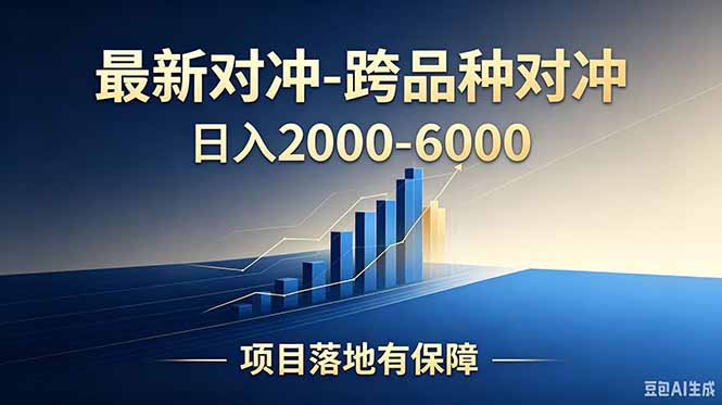 跨品种对冲震撼首发!日收益2000-6000+,项目绿色长久,安全稳健,合规靠谱,可批量放大-副业终点站