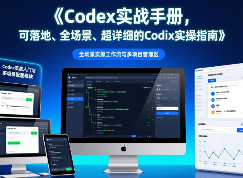 Codex实战手册，可落地、全场景、超详细的Codex实操指南-副业终点站