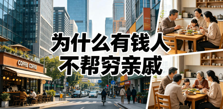 付费文章：为什么有钱人不帮穷亲戚？-副业终点站