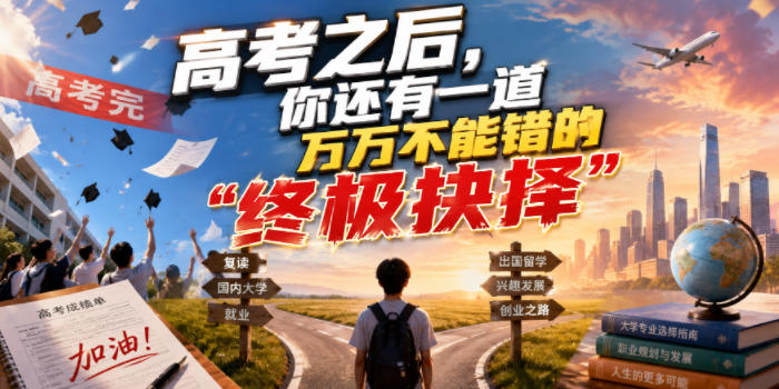 付费文章：高考之后，你还有一道万万不能错的“终极抉择”-副业终点站