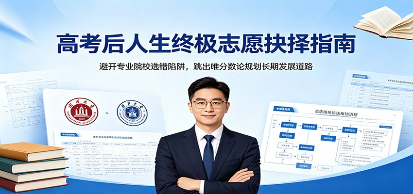高考后人生终极志愿抉择指南：避开专业院校选错陷阱，跳出唯分数论规划长期发展道路-副业终点站