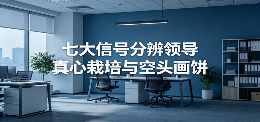 付费文章《七大信号分辨领导真心栽培与空头画饼》读懂管理背后人性逻辑-副业终点站
