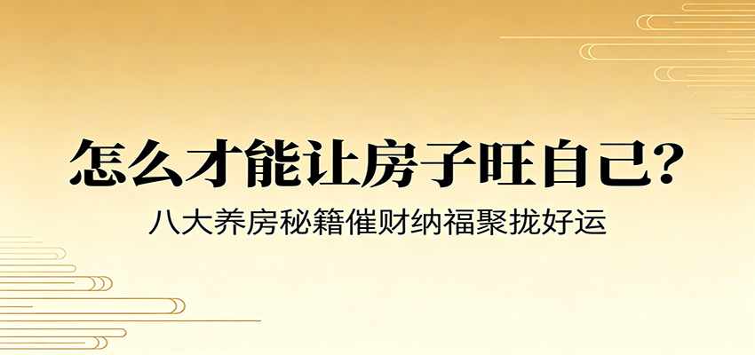 付费文章《怎么才能让房子旺自己？》八大养房秘籍催财纳福聚拢好运-副业终点站