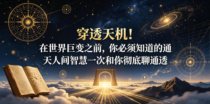付费文章：穿透天机！在世界巨变之前，你必须知道的通天人间智慧一次和你彻底聊通透-副业终点站