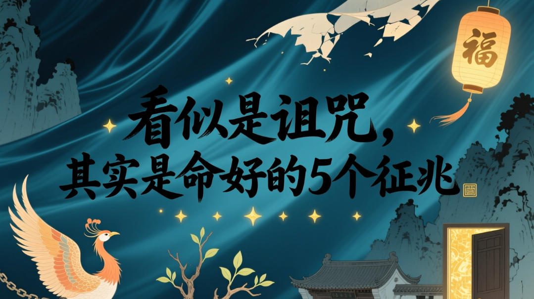 付费文章：看似是诅咒，其实是命好的5个征兆-副业终点站