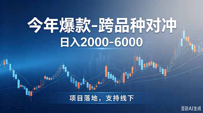 跨品种最新对冲震撼首发！日收益2000-6000+，项目绿色长久，安全稳健，合规靠谱，可批量放大-副业终点站