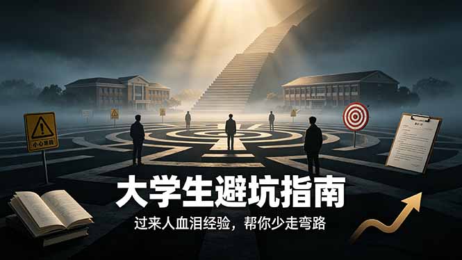 付费文章：大学生避坑指南 ，过来人血泪经验，帮你少走弯路-副业终点站