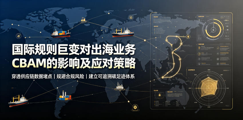 国际规则巨变对出海业务CBAM的影响及应对策略，帮助企业穿透供应链数据堵点，规避合规风险-副业终点站