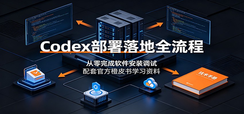 Codex部署落地全流程:从零完成软件安装调试,配套官方橙皮书学习资料-副业终点站