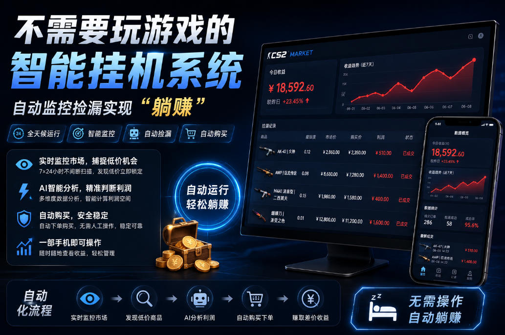 不用玩游戏的游戏搬砖项目，无需自己挂G，无需购买任何额外设备，所有数据支持任何形式验证【揭秘】-副业终点站