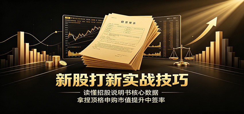 新股打新实战技巧:读懂招股说明书核心数据,拿捏顶格申购市值提升中签率-副业终点站
