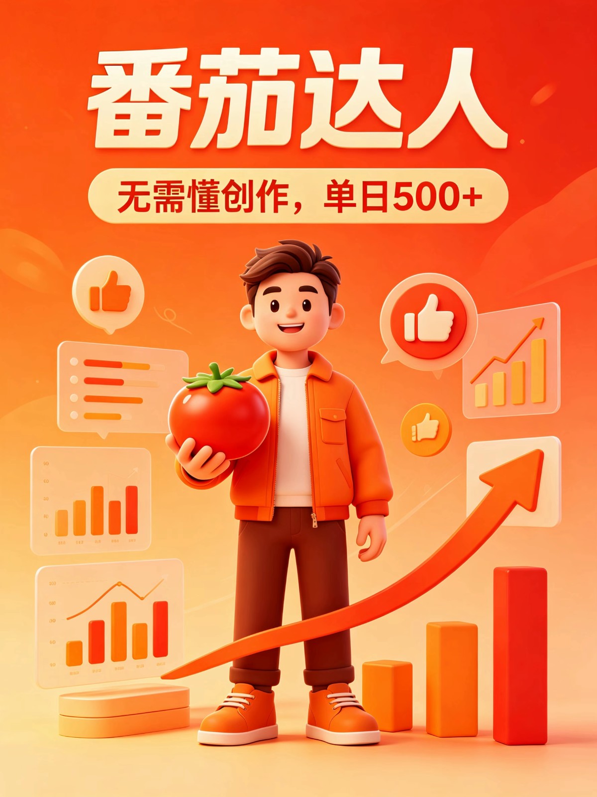 番茄小说达人全自动变现,普通人轻松日入500+-副业终点站